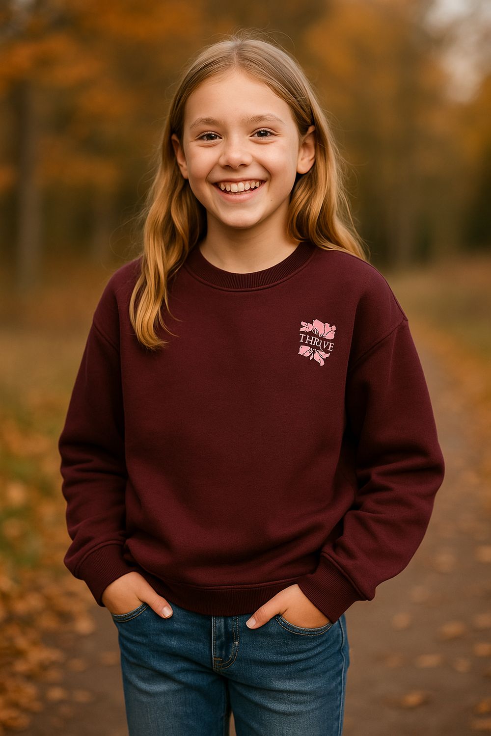 Burgundy sweater Ellie