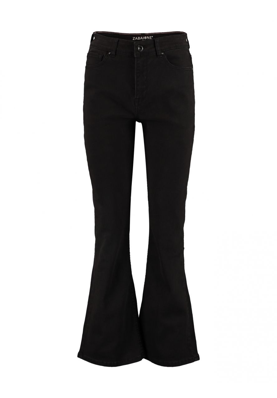 Zwarte flare jeans Nina