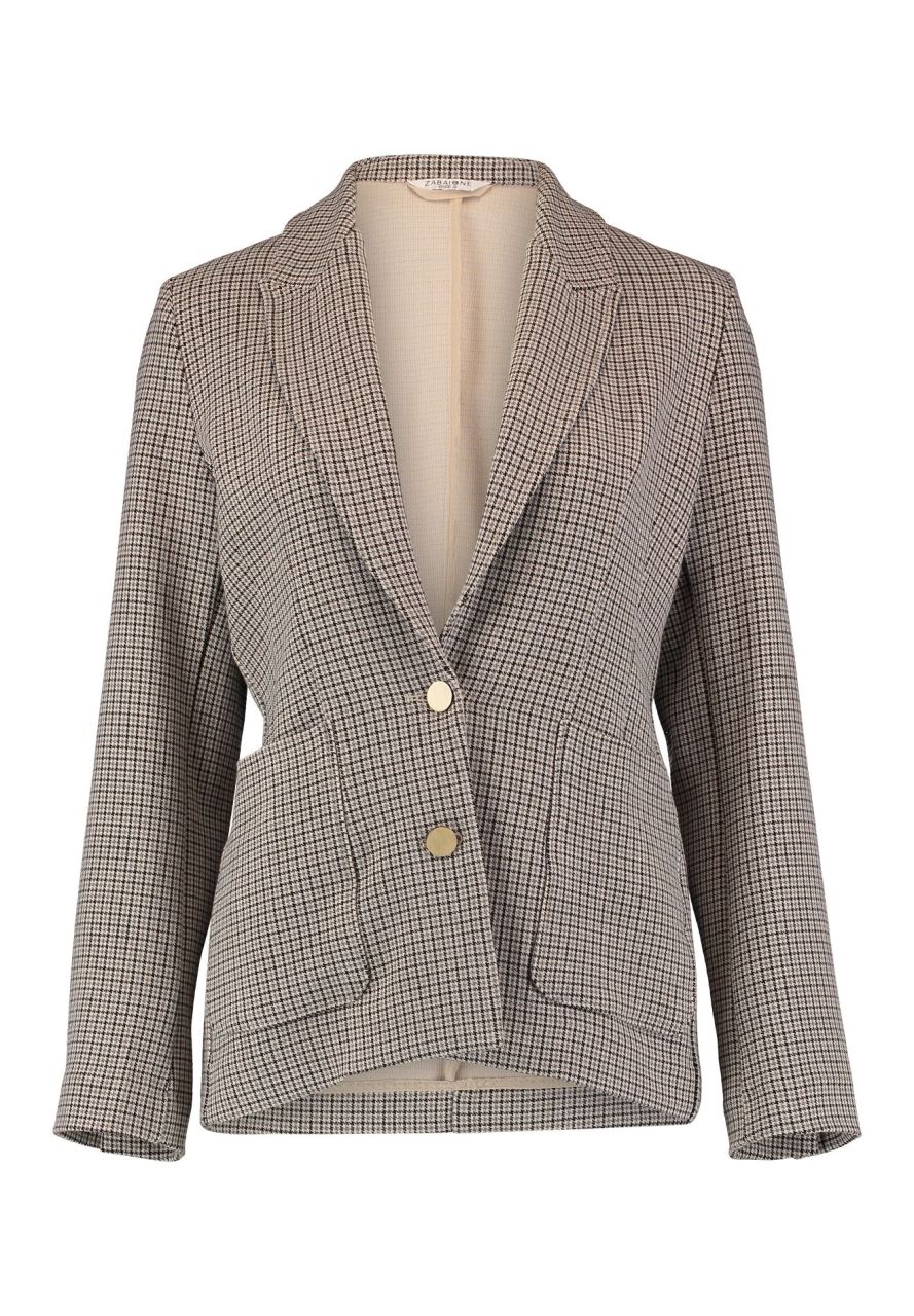 Blazer bruin geruit - Magnolia
