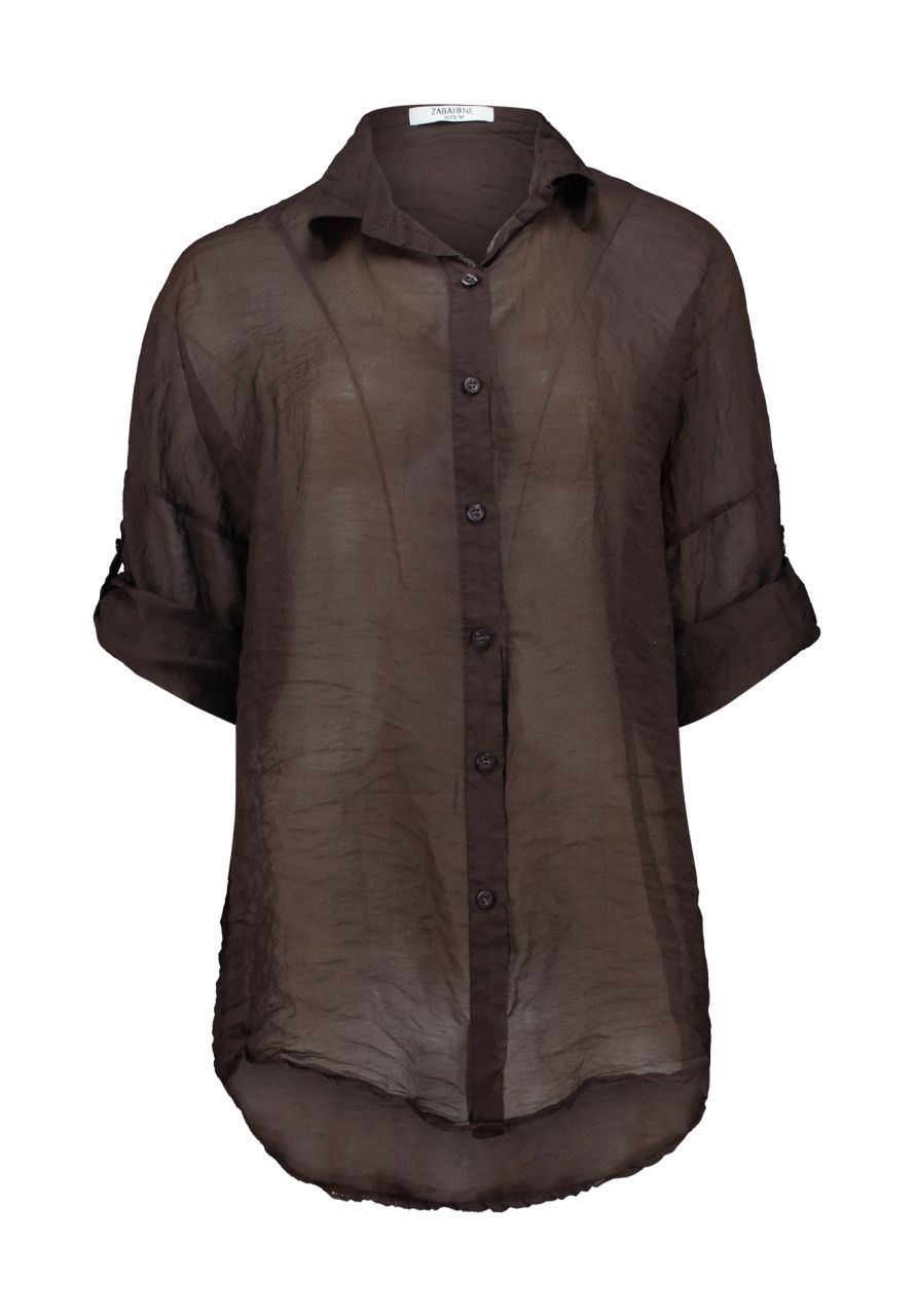 Semi transparante  blouse Hannah