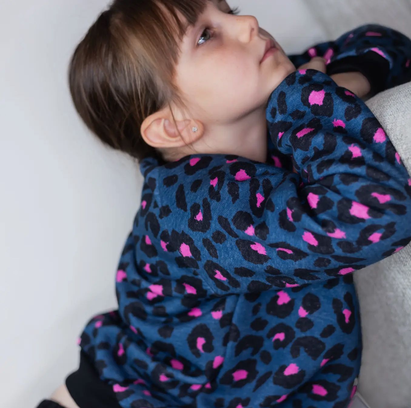 Sweater jasje luipaardprint