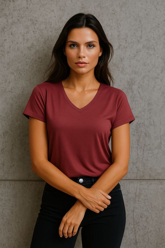 Bordeaux T-shirt Piper