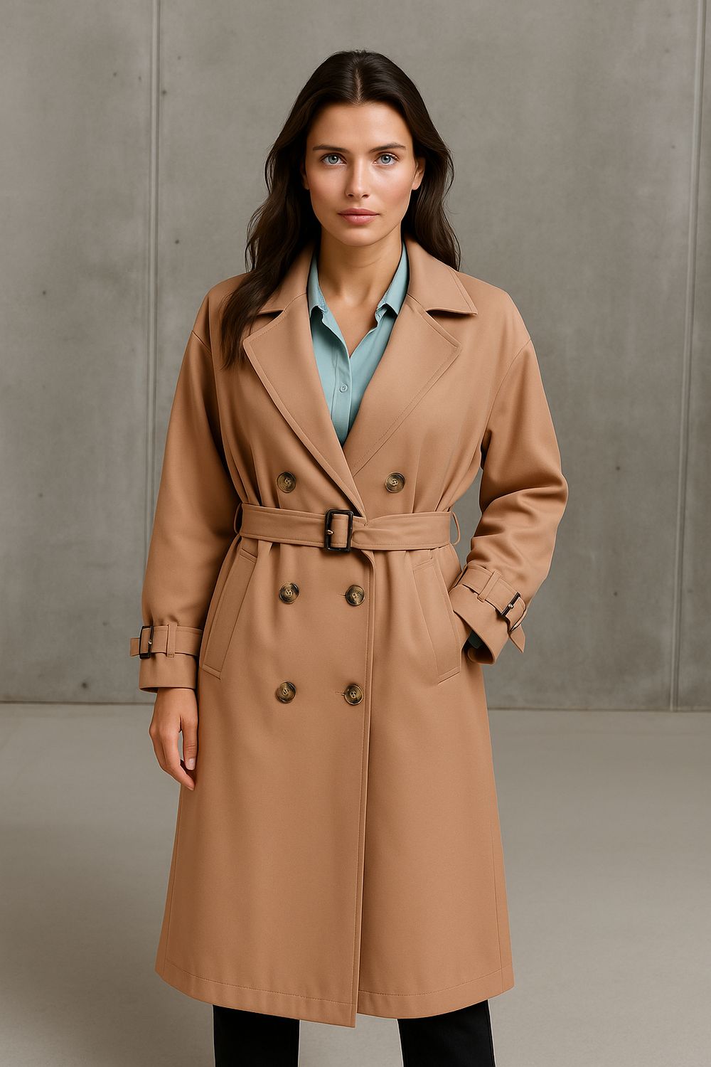 Camel Trenchcoat Mia