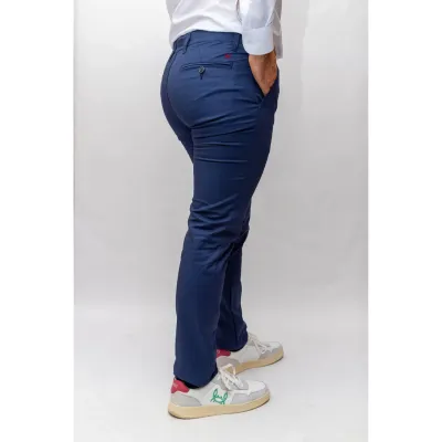 Regular Fit Chino met Structuur – Stijlvol &amp; Comfortabel