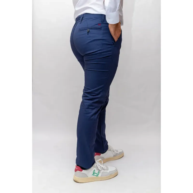 Regular Fit Chino met Structuur – Stijlvol &amp; Comfortabel