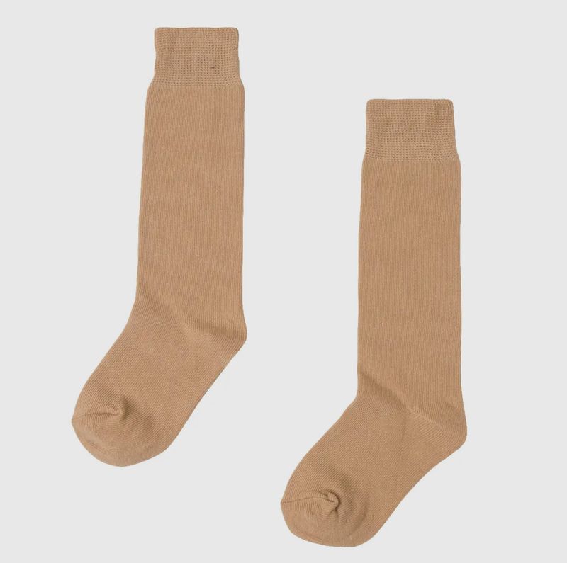 Beige sokken