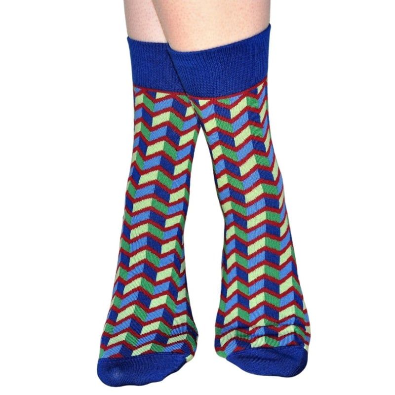 Zigzag Pepper Socks