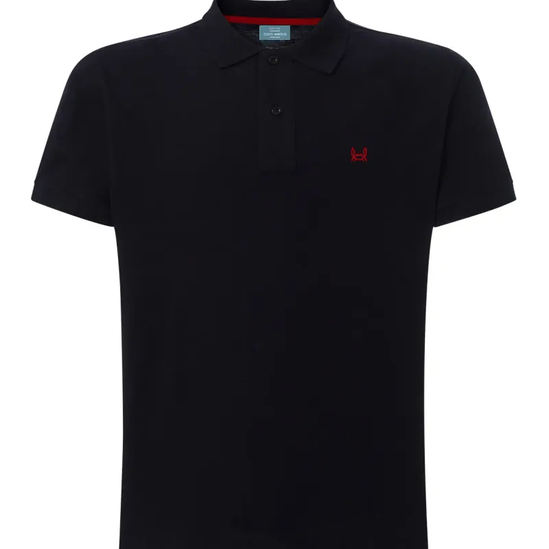Eenvoudig Poloshirt – 100% Piquékatoen - Zwart