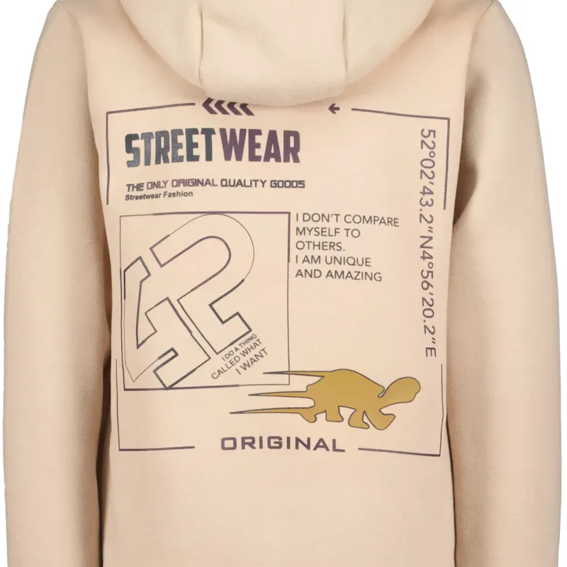 Casual &amp; Comfortabel: Beige Hoodie voor Jongens