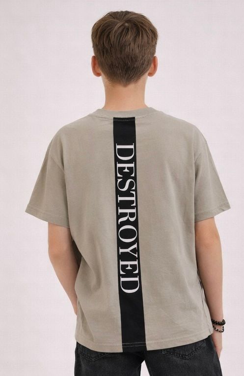 T-shirt khaki BE FREE