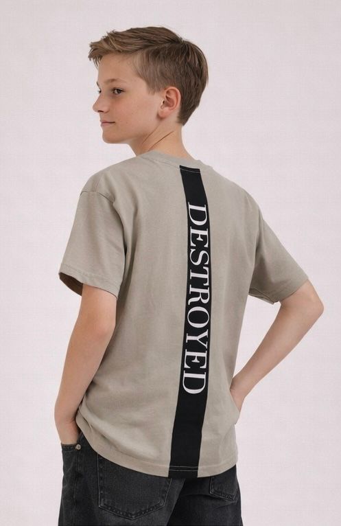 T-shirt khaki BE FREE