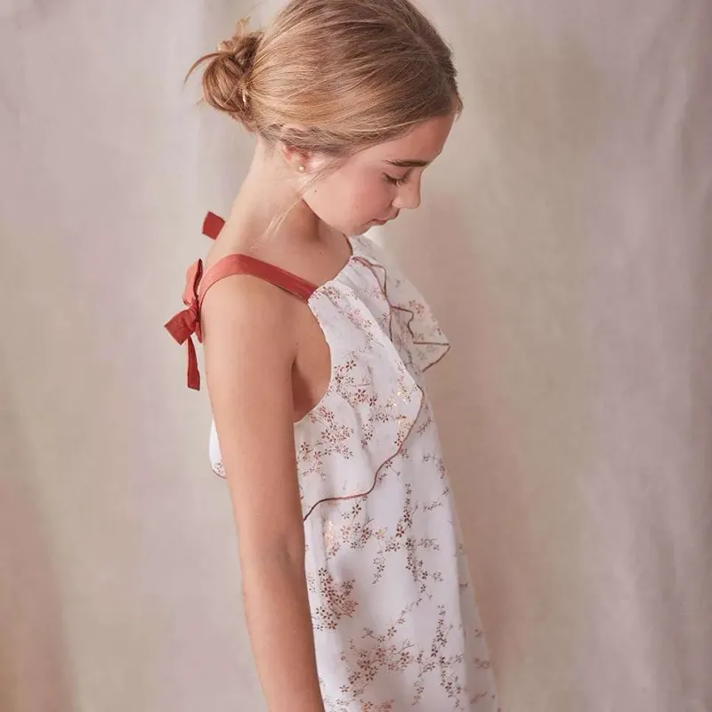 Stralend het feest in – met deze elegante jumpsuit voor meisjes