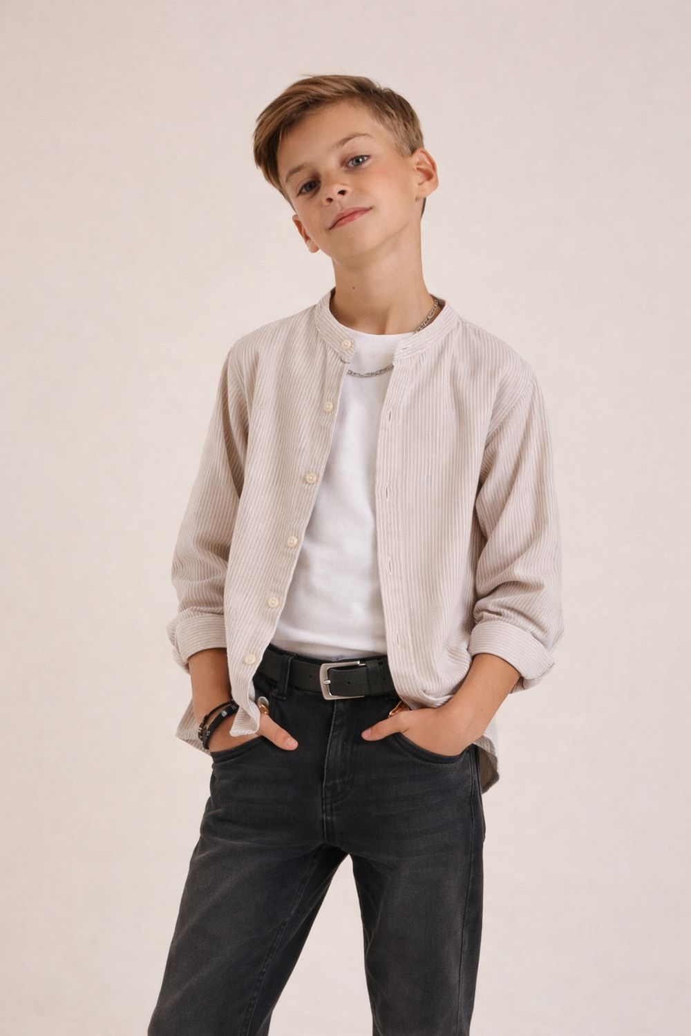 Gestreept hemd, feestcollectie