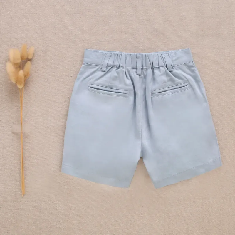 Blauwe short, feestcollectie