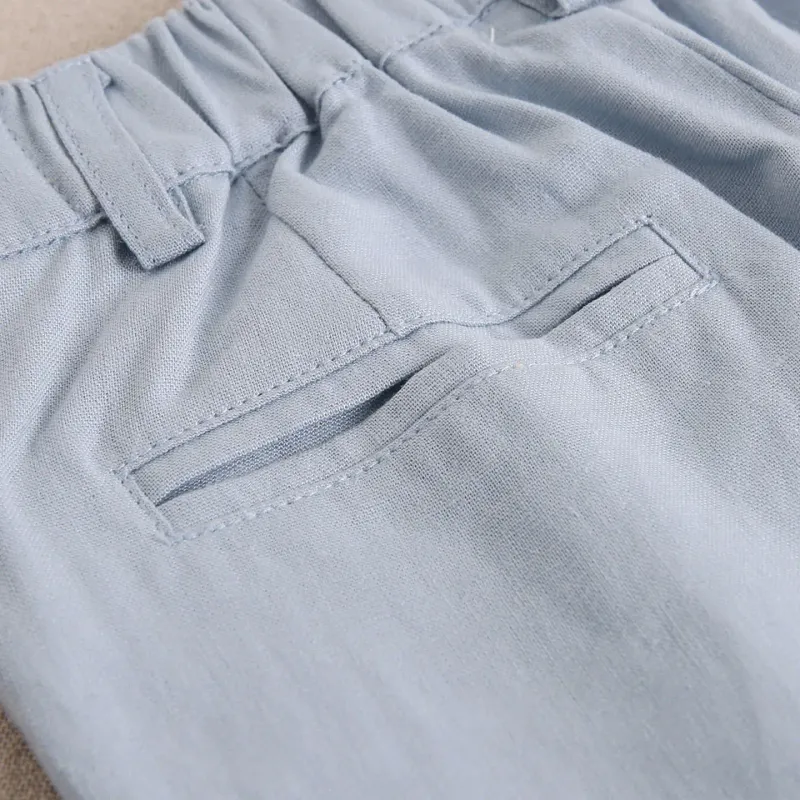 Blauwe short, feestcollectie