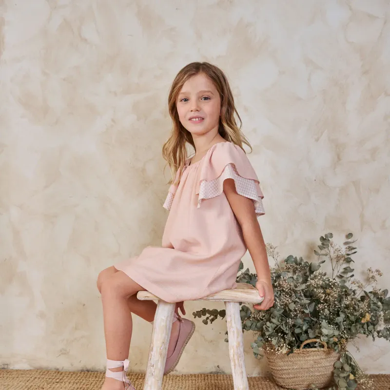 Oud roze jurk, feestcollectie