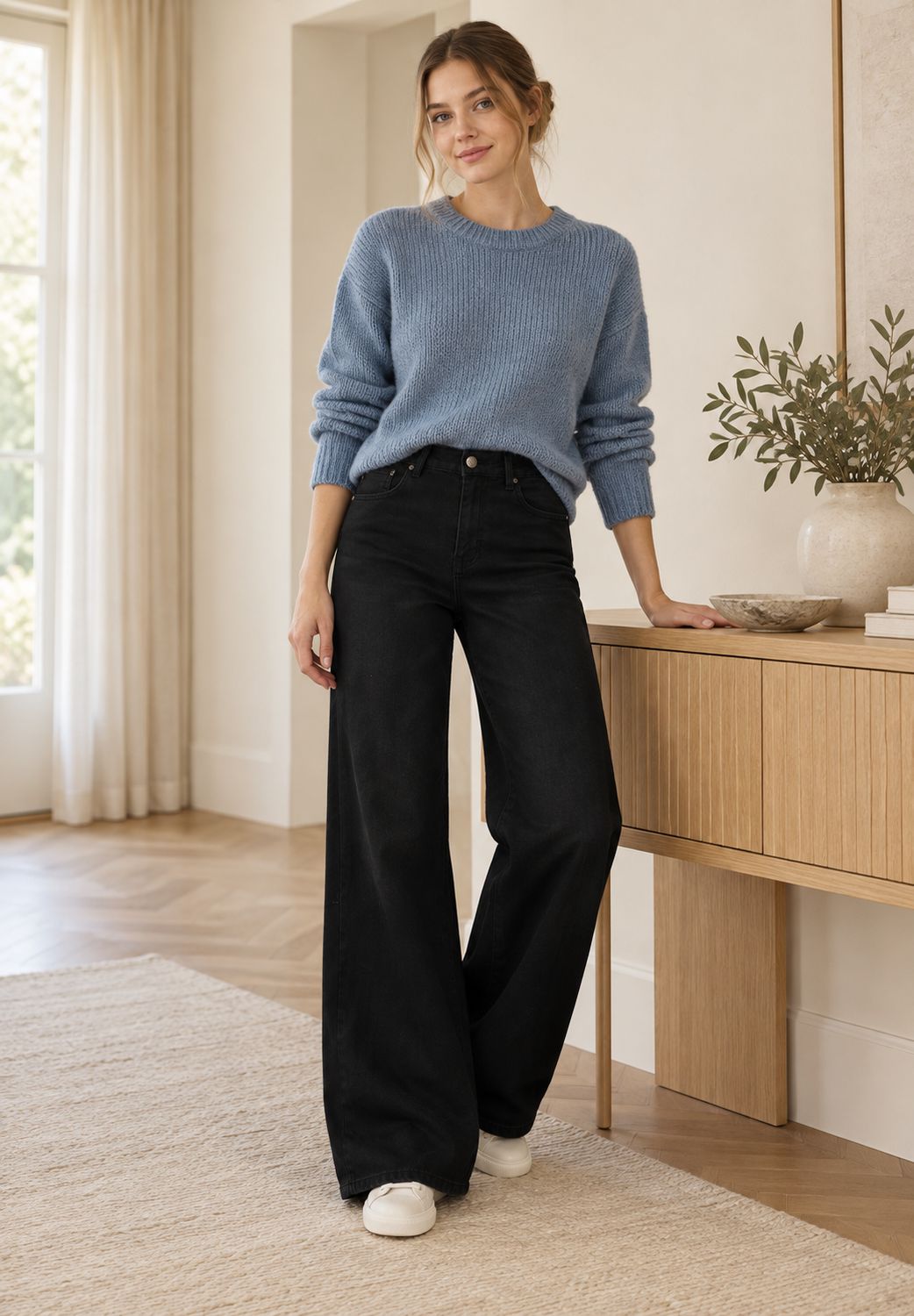 Zwarte jeans Kaddy