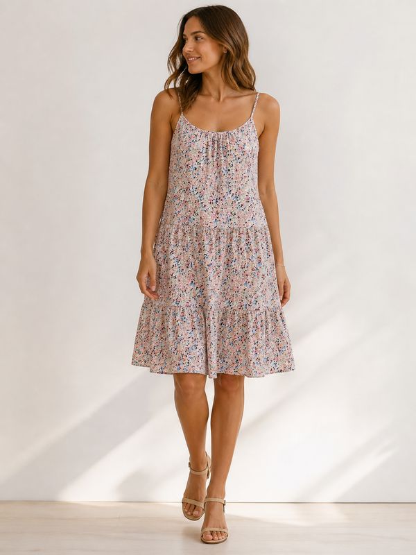Jurk bloemen Lau