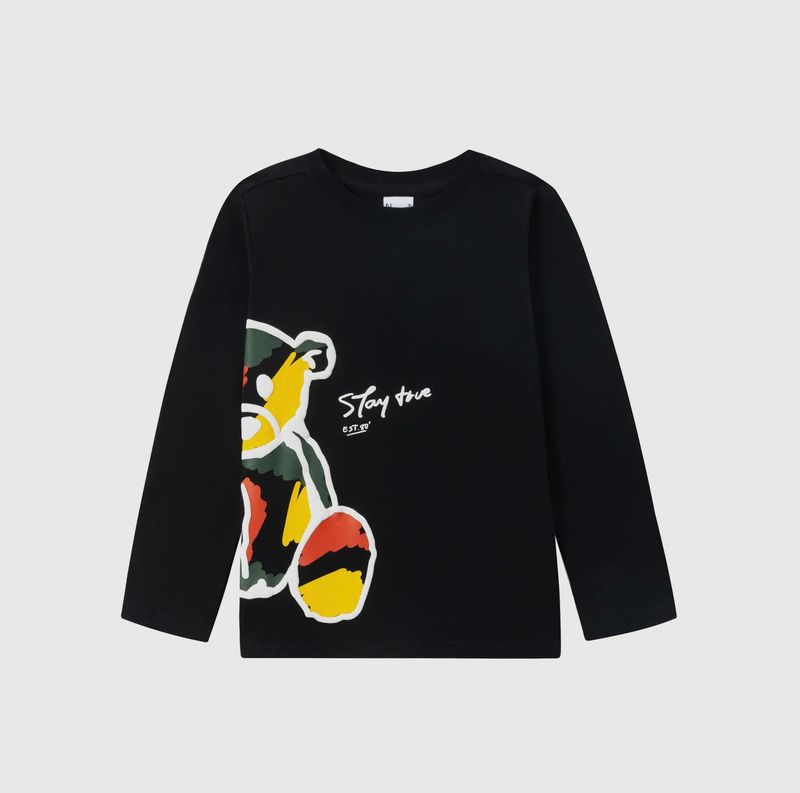 Zwarte shirt Beer boy