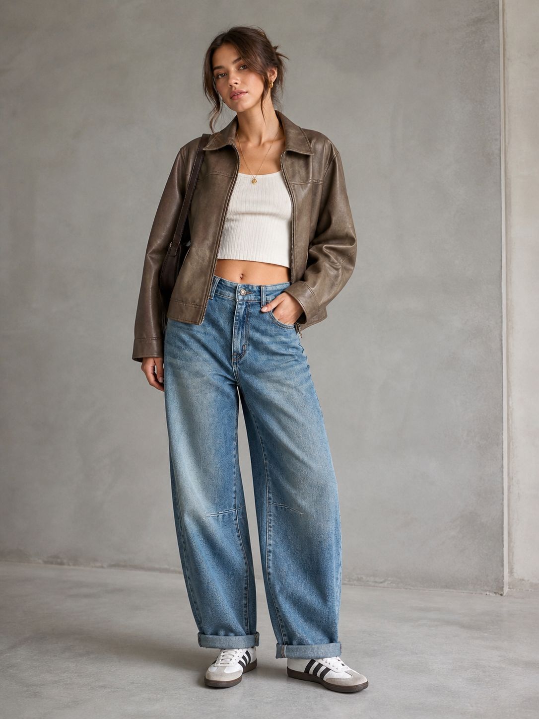 Nina Carter Vintage barrel Jeans