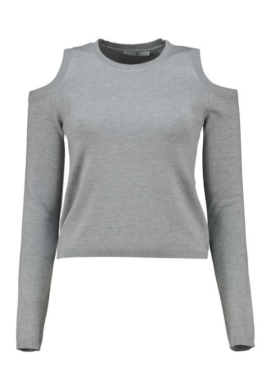 Gebreide shirt met cut-out schouders IVY