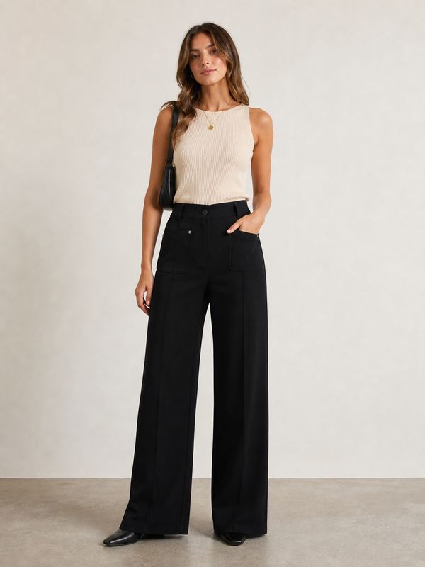 Zwarte broek Ashley