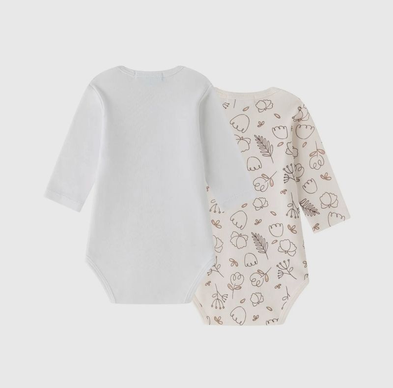 Set rompertjes beige Fall