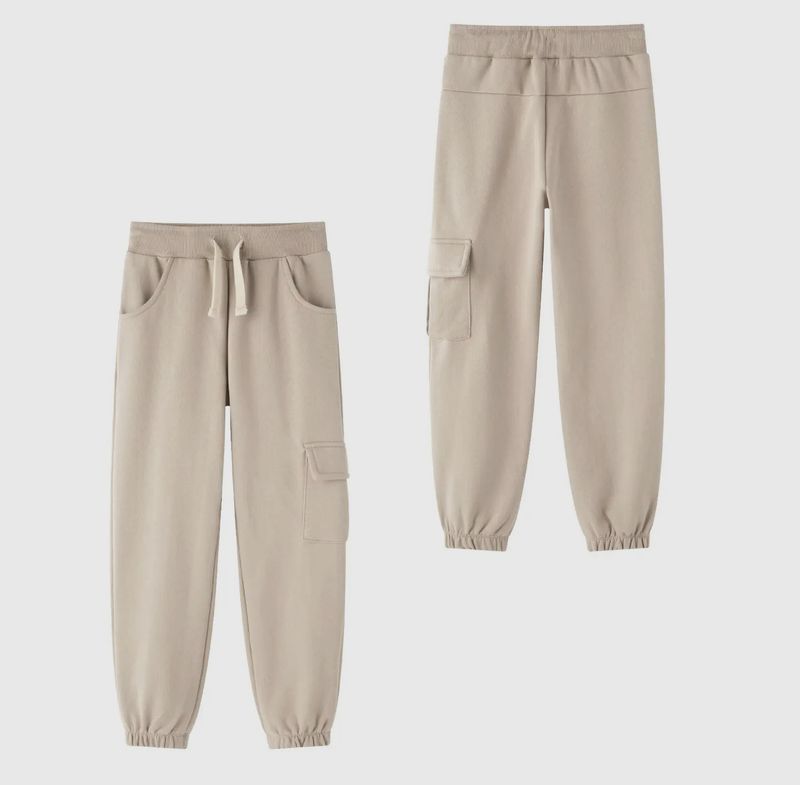 Beige joggingbroek