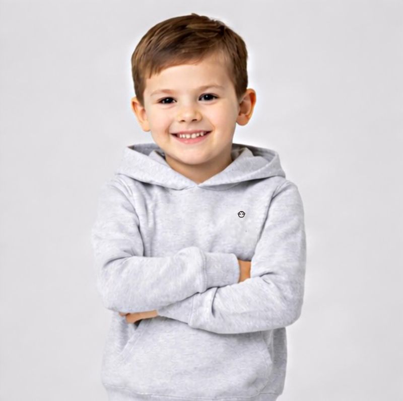 Grijze hoodie Street M.