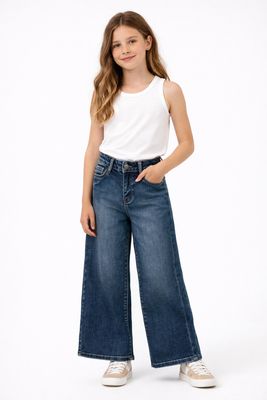 Wide jeans RED heart