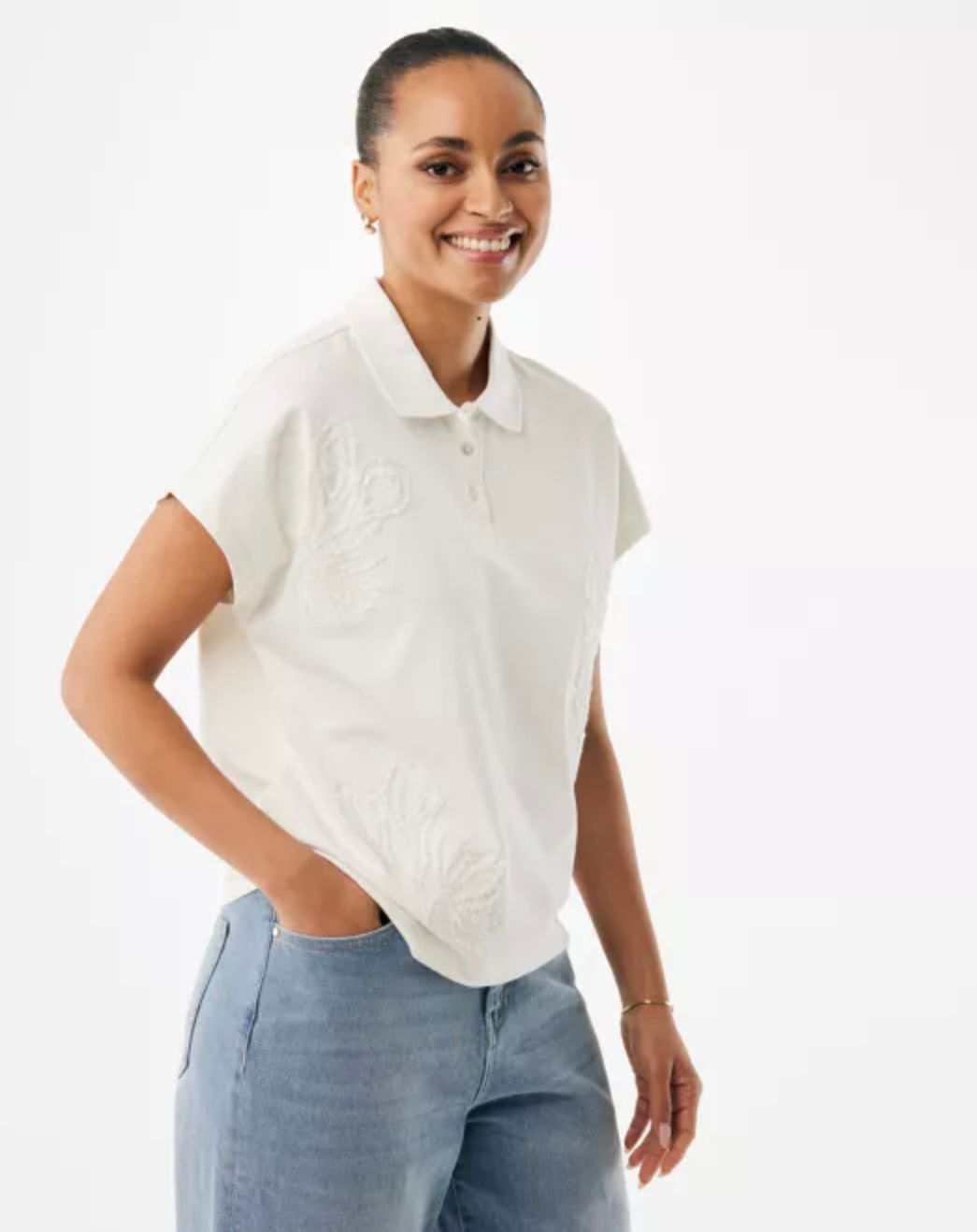 MEXX Embroidered Polo