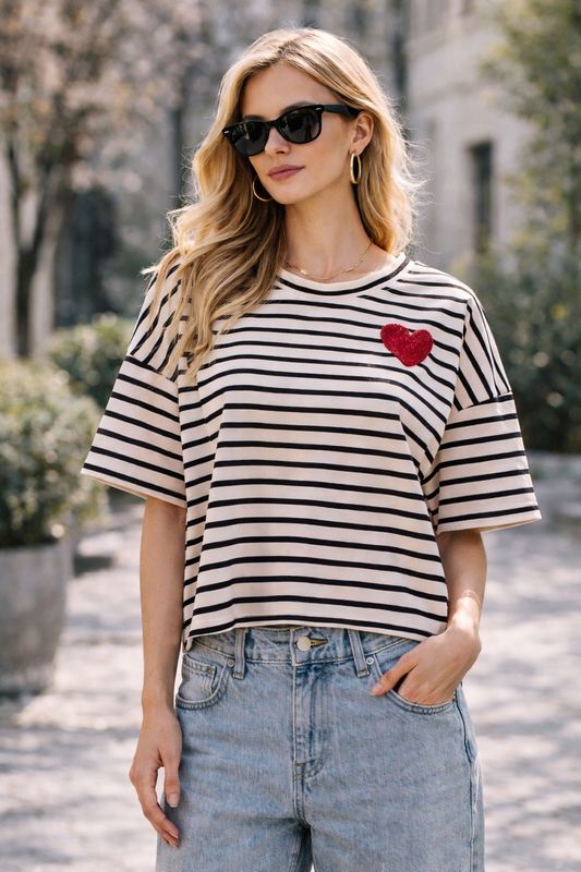 HAILYS T-shirt Paloma