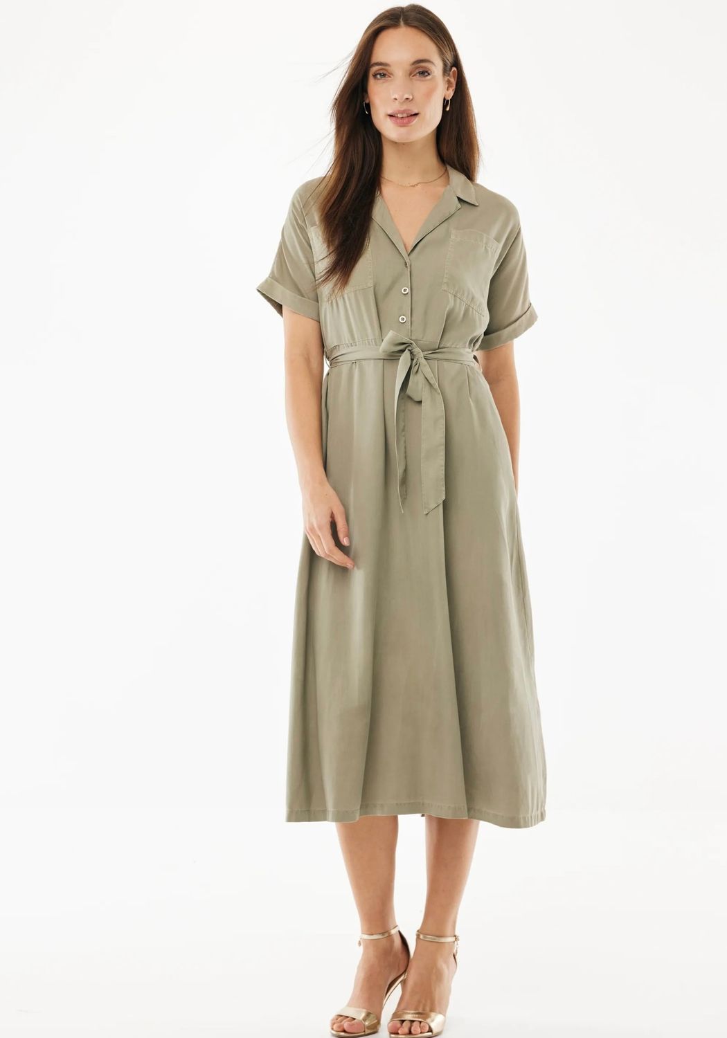 MEXX green midi dress