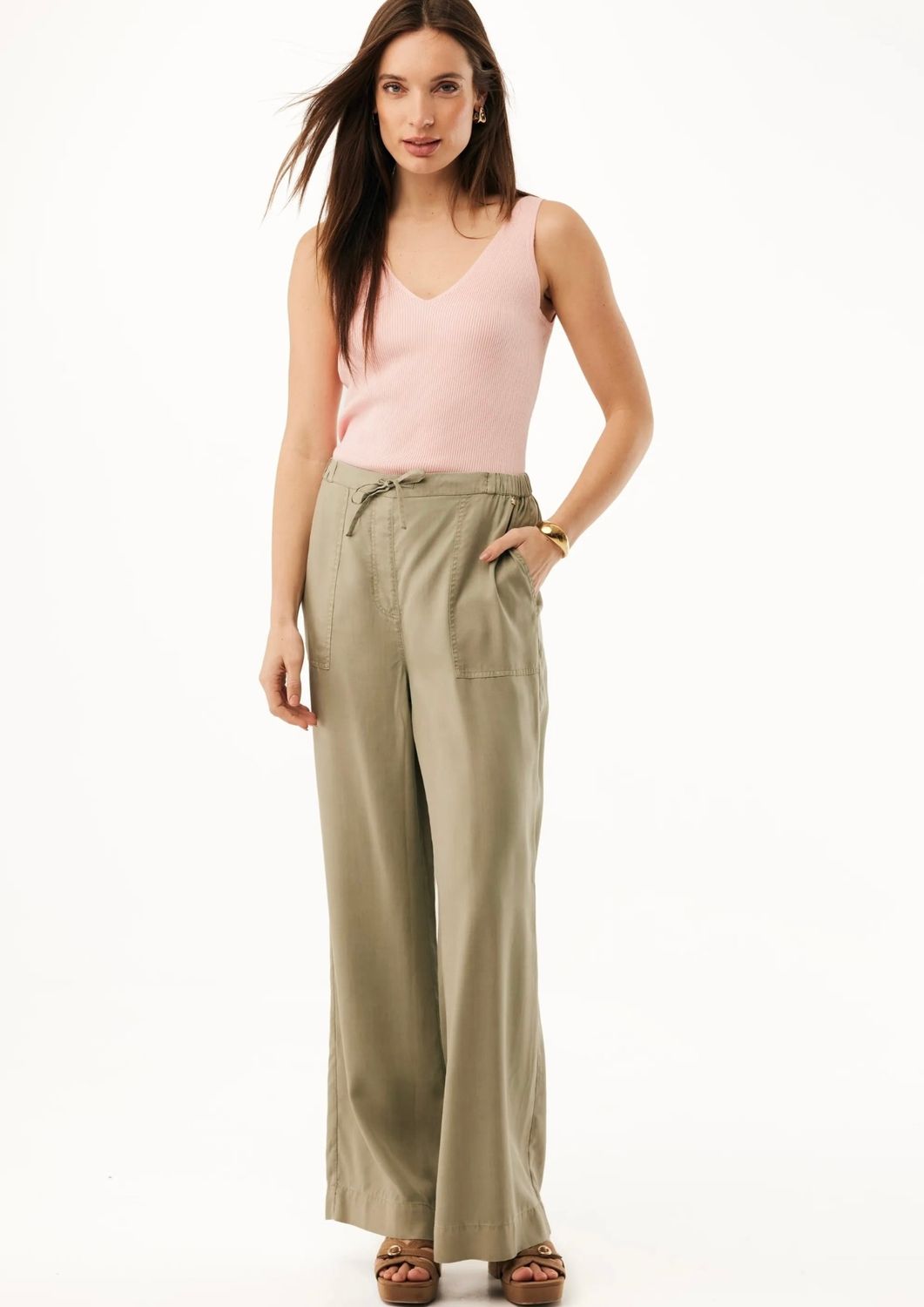 MEXX green wide leg