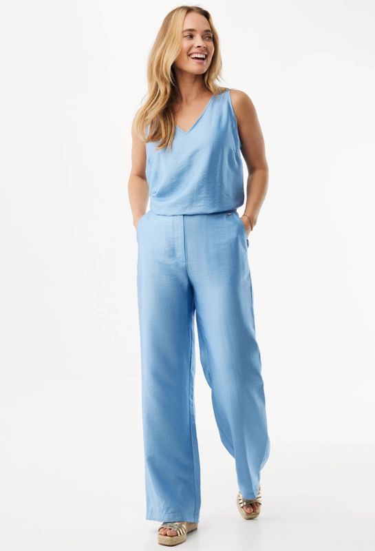 MEXX satijnen mouwloze blouse