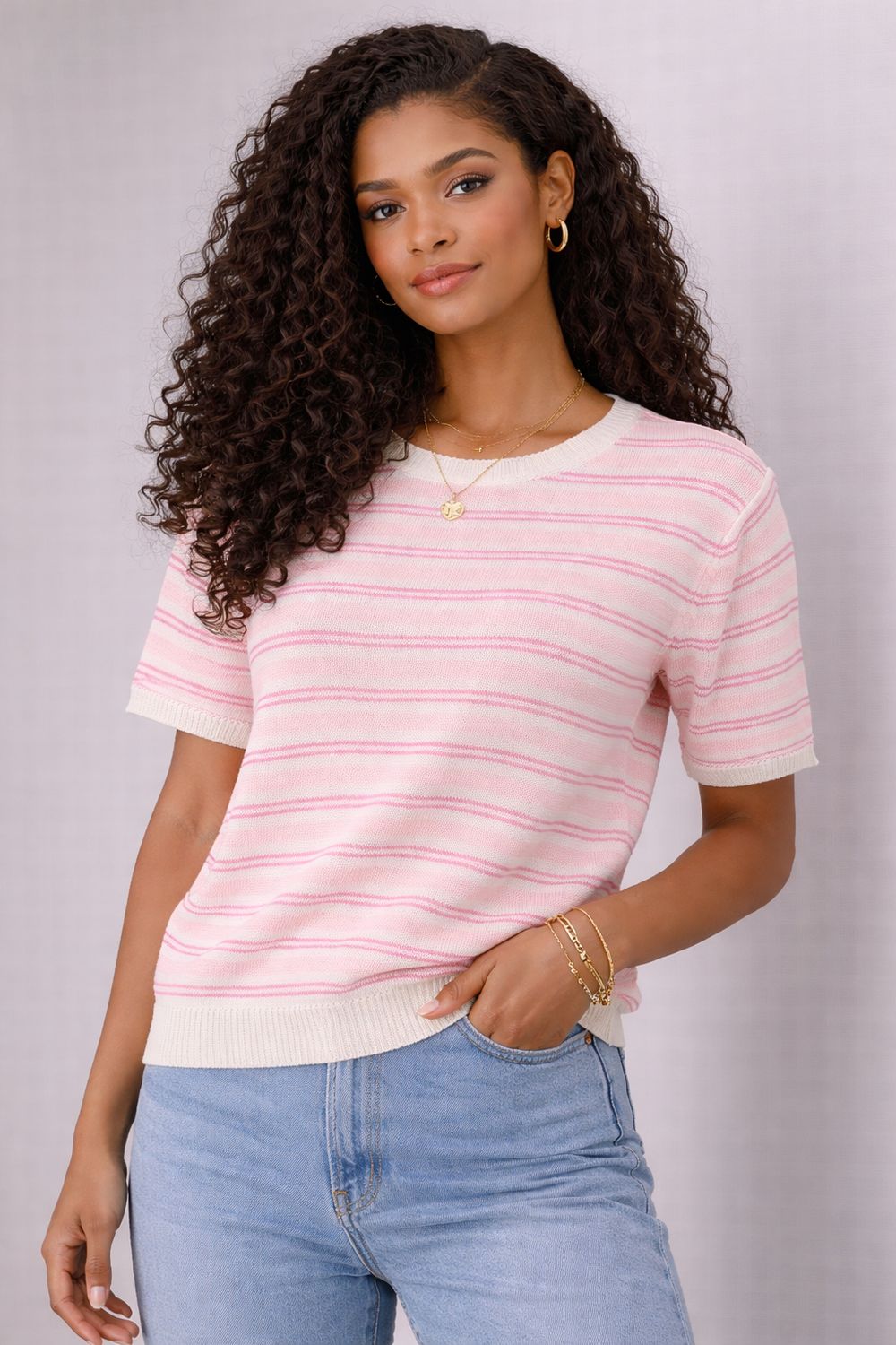 HAILYS knit top Alice