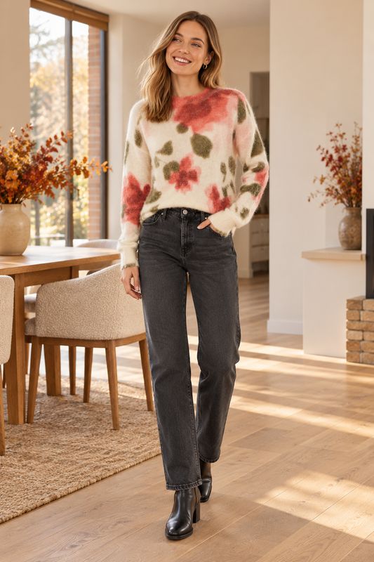 MEXX geprinte trui multicolor
