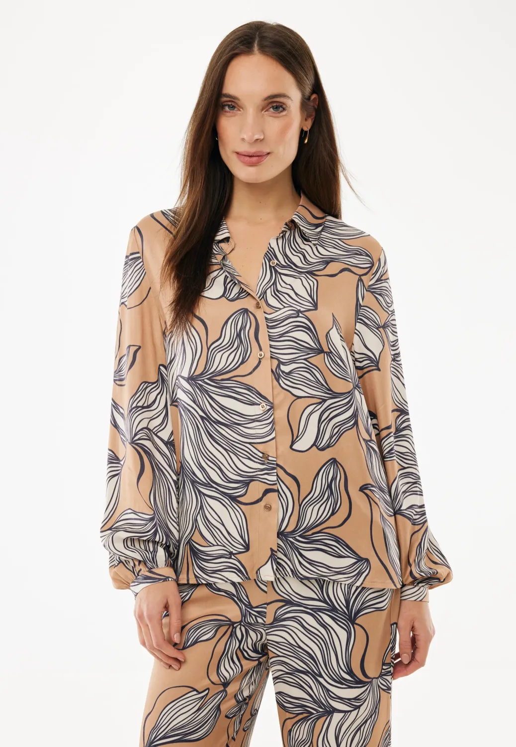 MEXX graphic flower print blouse