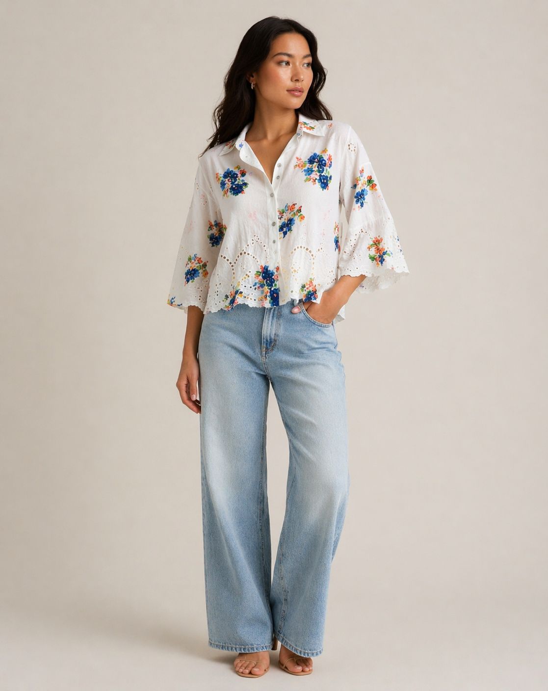 Terra Boxy Fit blouse