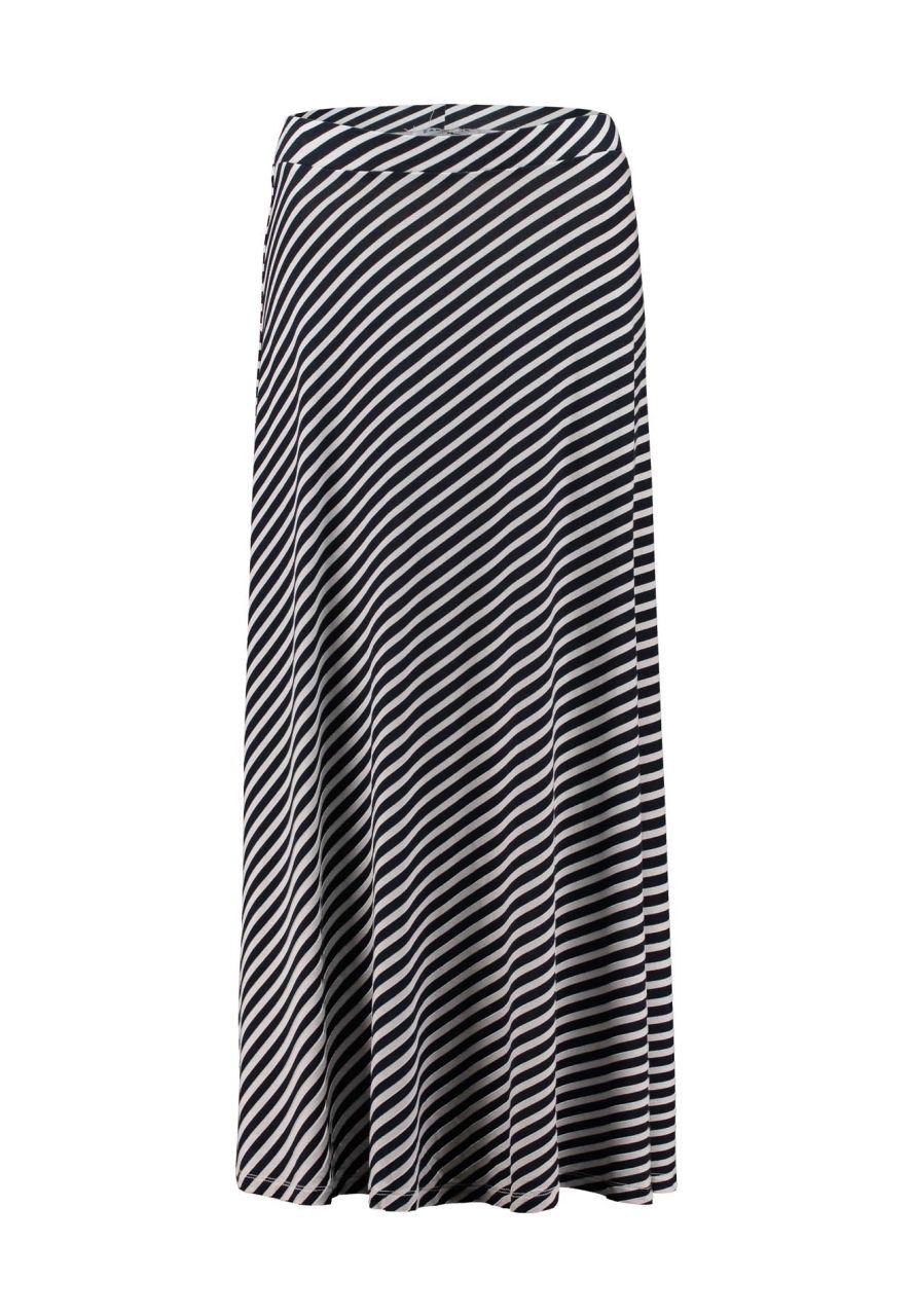 ZABAIONE Dani Navy triped skirt