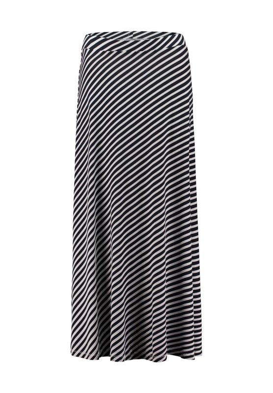 ZABAIONE Dani Navy triped skirt