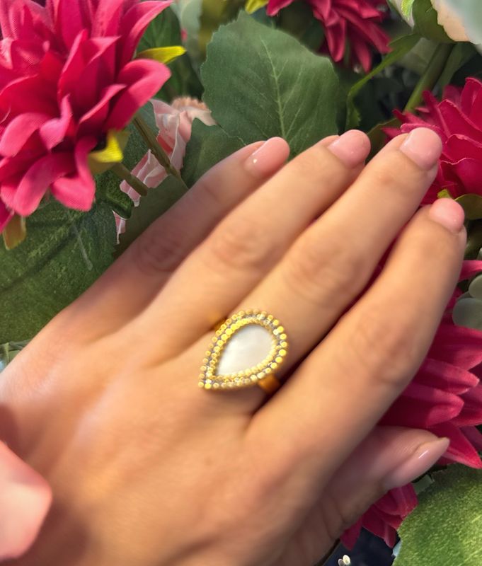Luna Drop Ring