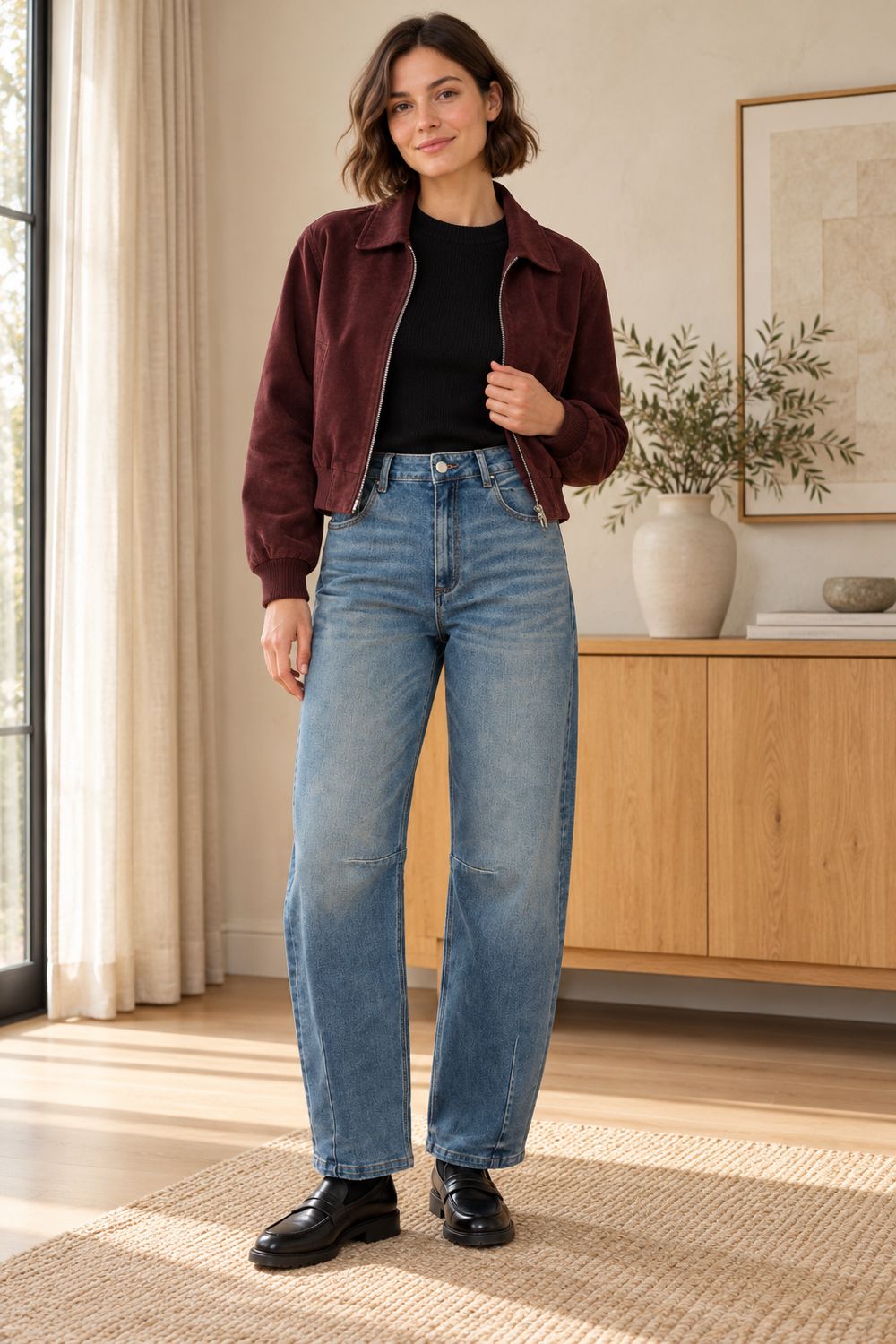Hailys Barrel Jeans Barry