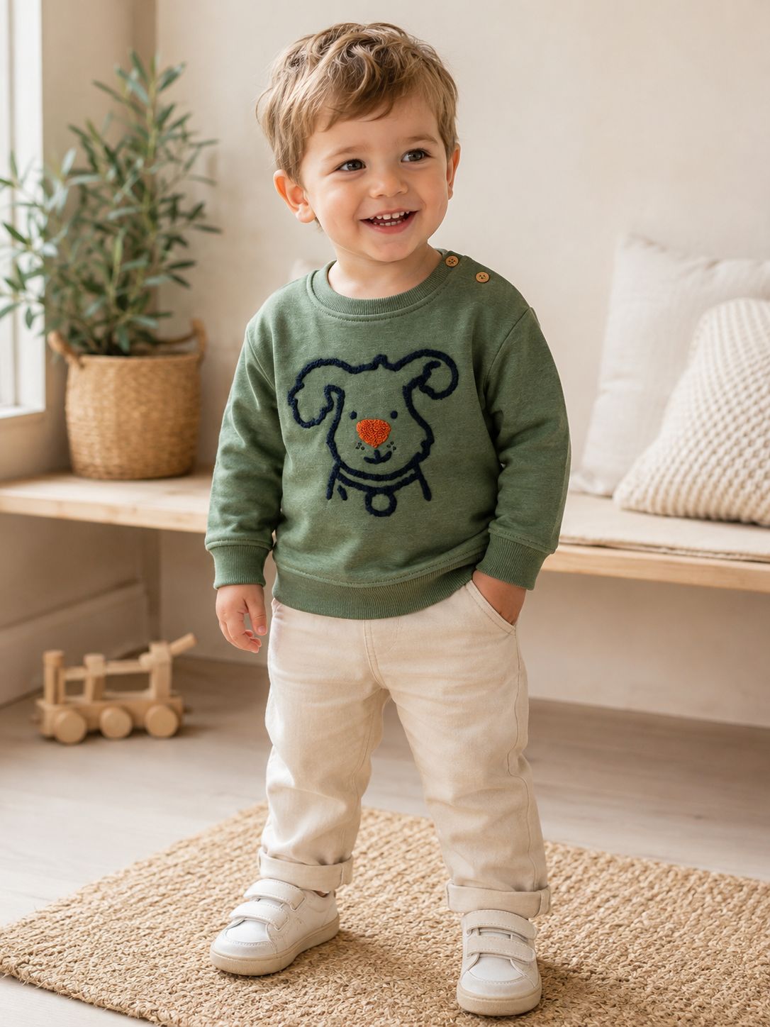Blue7 dog sweater