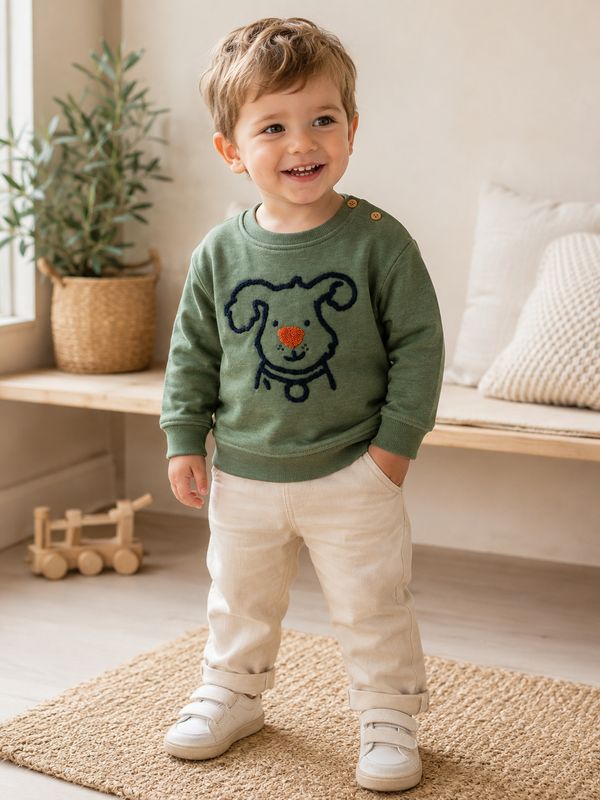 Blue7 dog sweater