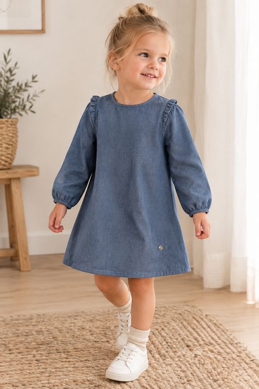 Blue7 jeanslook jurk