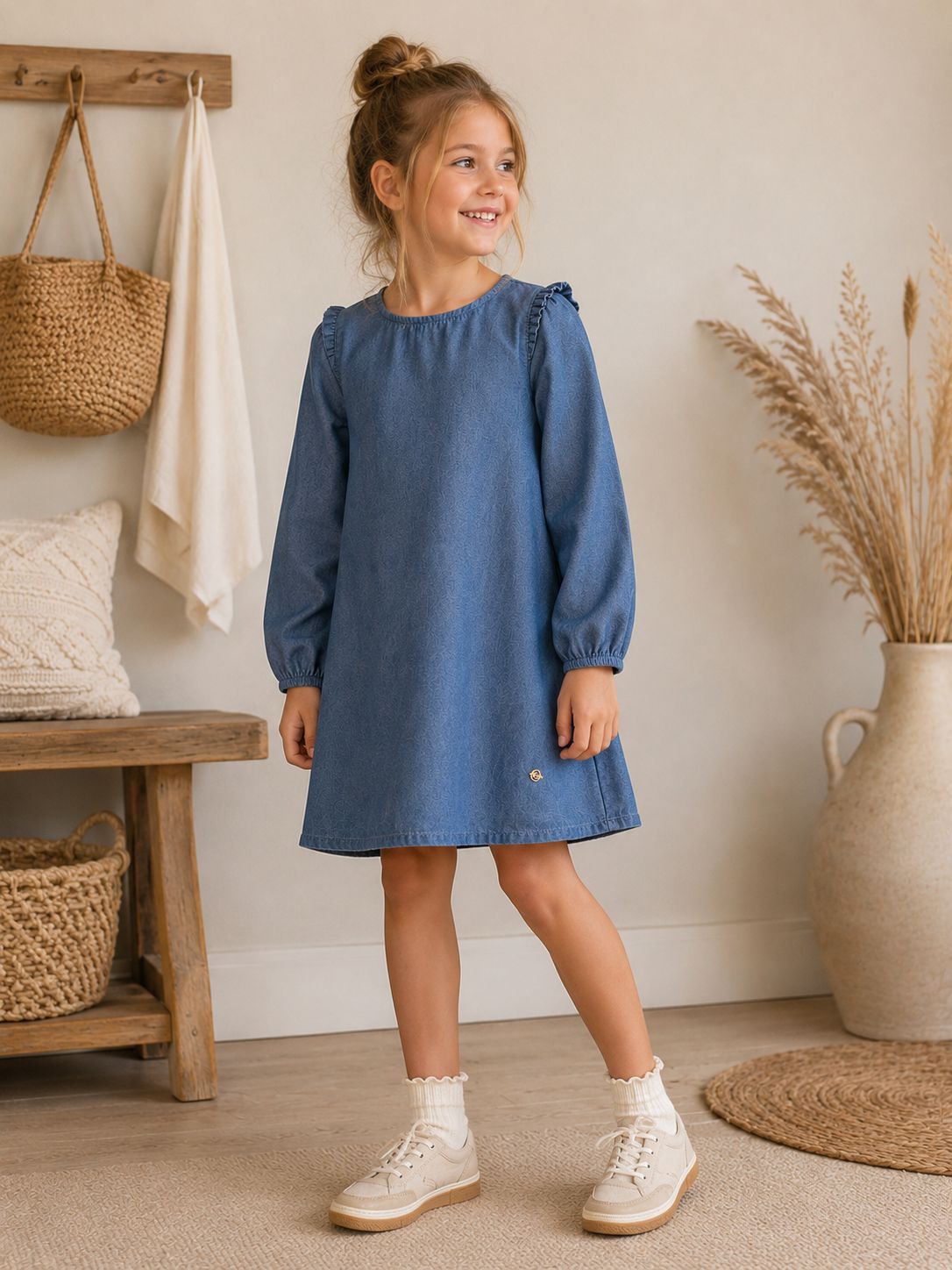 Blue7 jeanslook jurk