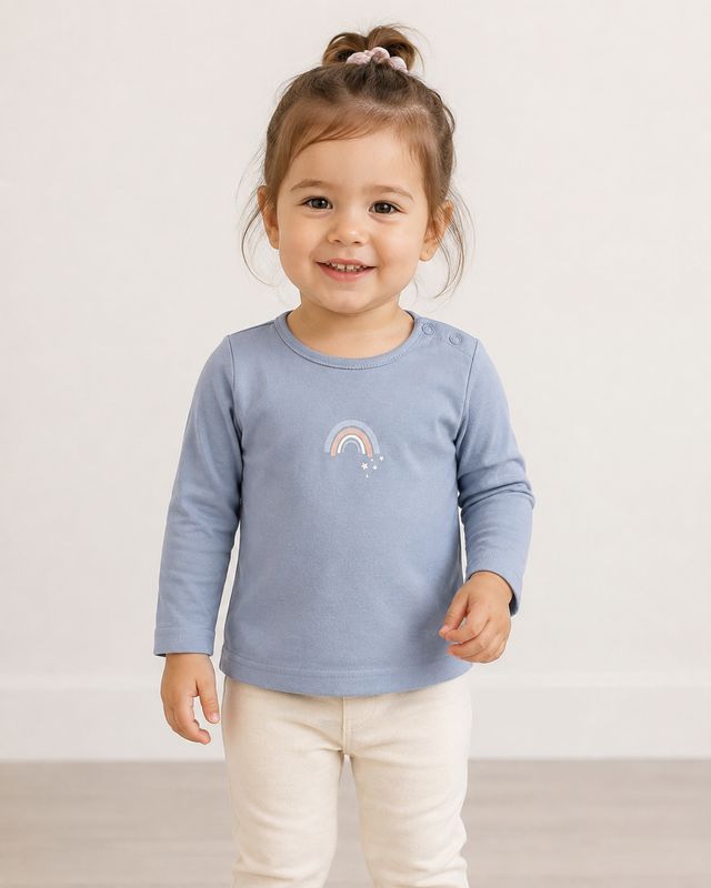 Blue7 purple rainbow shirt