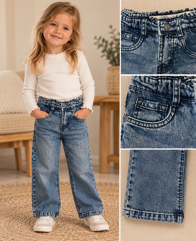 Blue7 wide leg jeans
