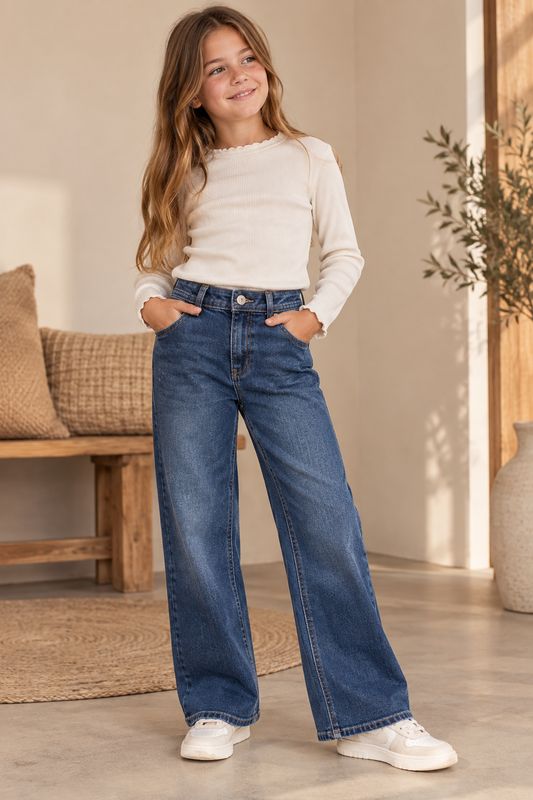 Blue7 wide leg jeans